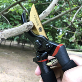 Gonicc 8" Titanium Bypass Pruning Shears – Professional Garden Hand Clippers