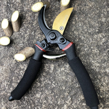 Gonicc 8" Titanium Bypass Pruning Shears – Professional Garden Hand Clippers