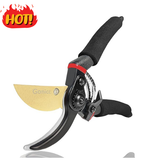Gonicc 8" Titanium Bypass Pruning Shears – Professional Garden Hand Clippers